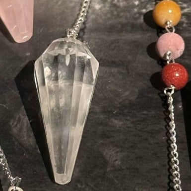 Gemstone Chakra Pendulums