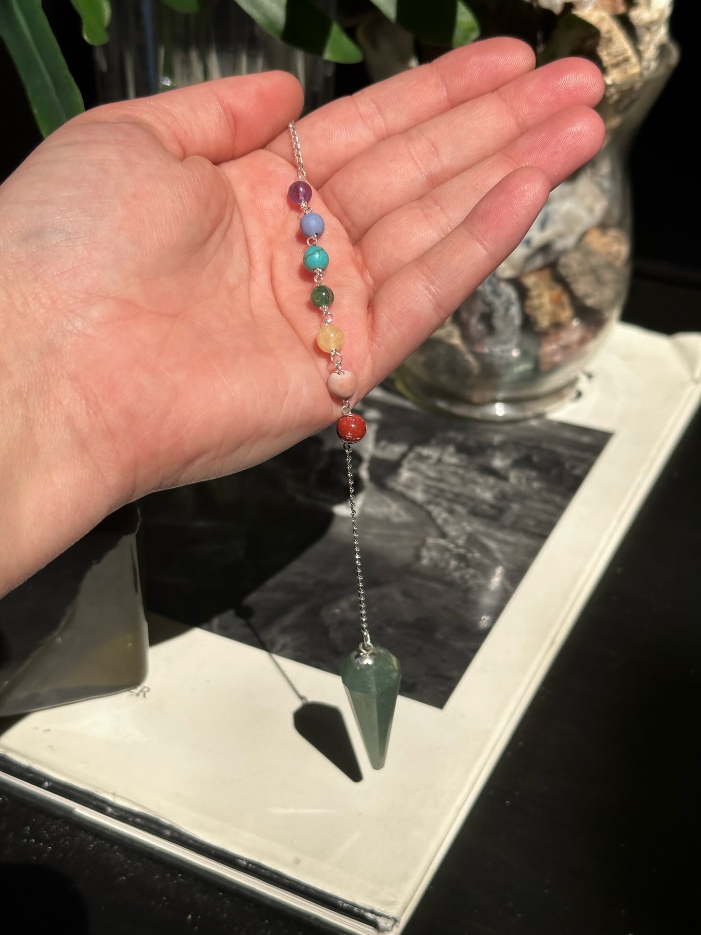 Gemstone Chakra Pendulums