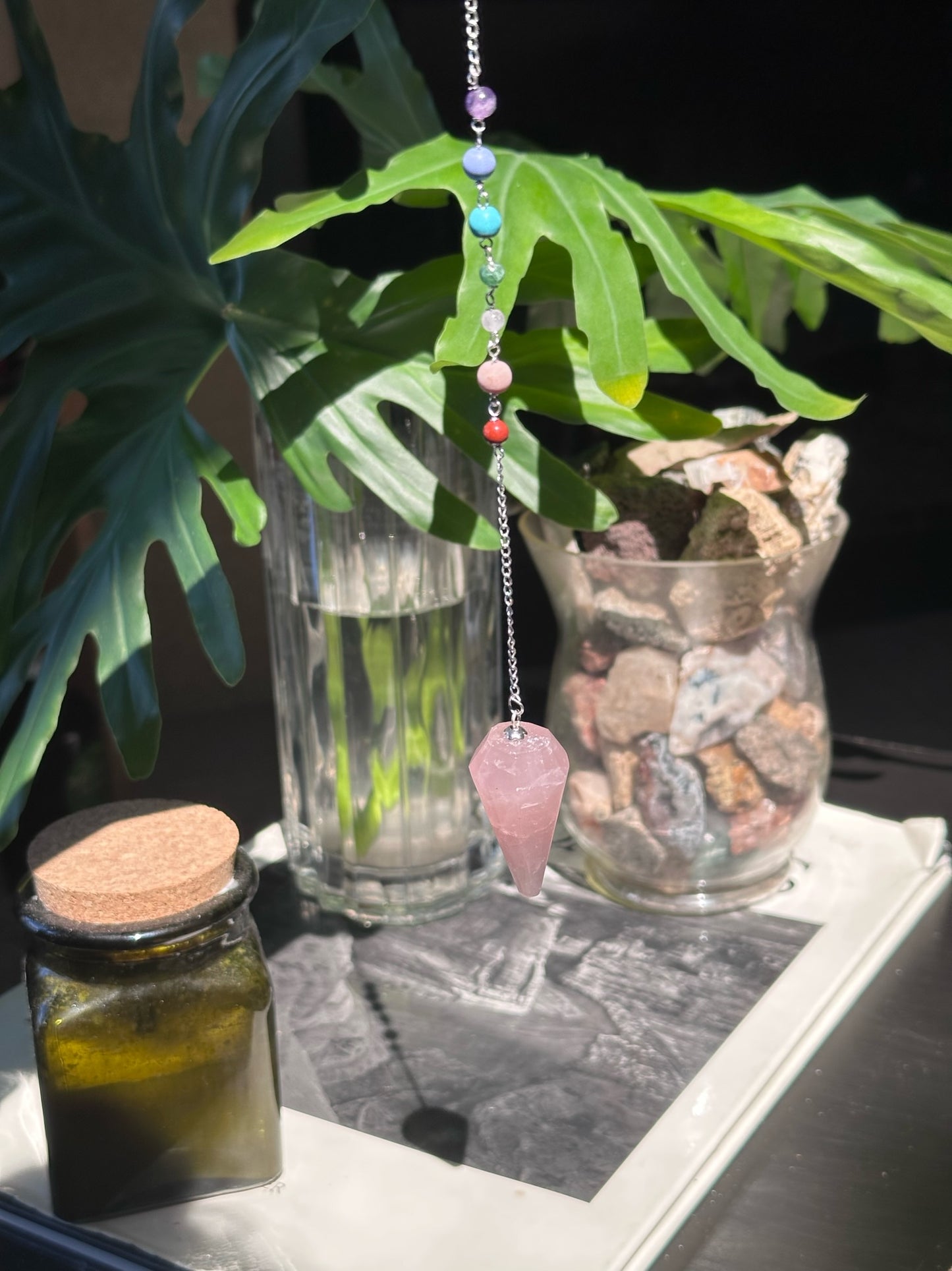 Gemstone Chakra Pendulums