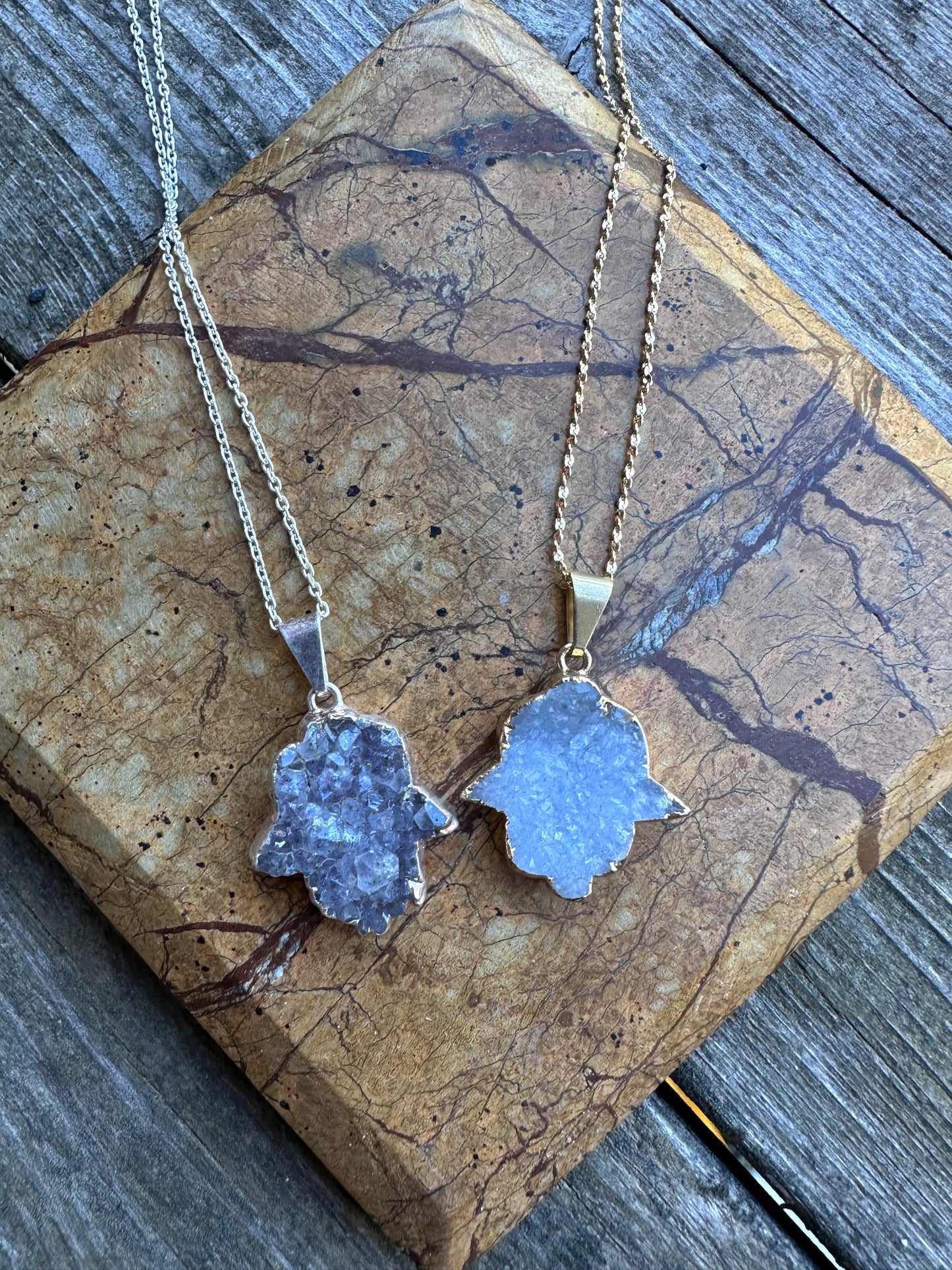 Hamsa Pendant Necklace