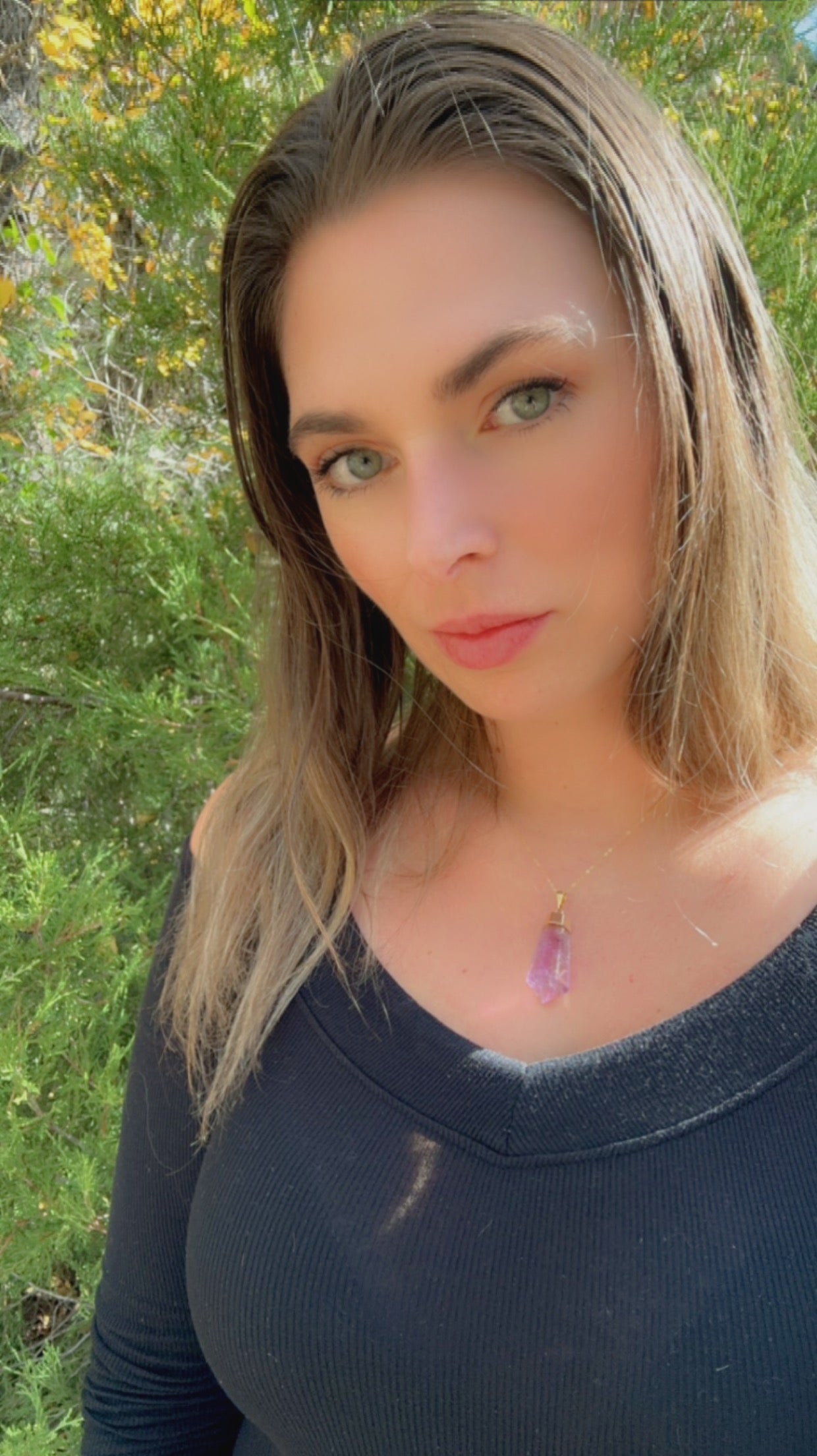 Faceted Gemstone Pendants