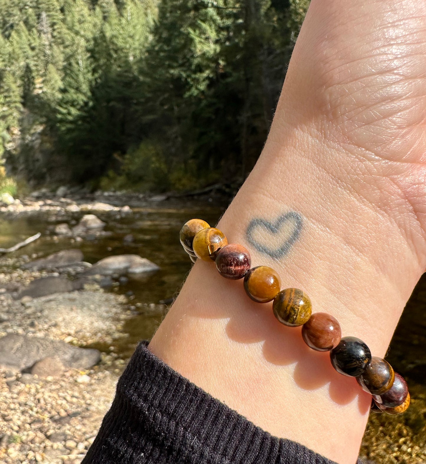 Gemstone Beaded Bracelets (8mm)