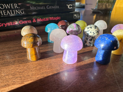 Mini Mushroom Gemstones