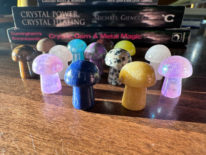 Mini Mushroom Gemstones