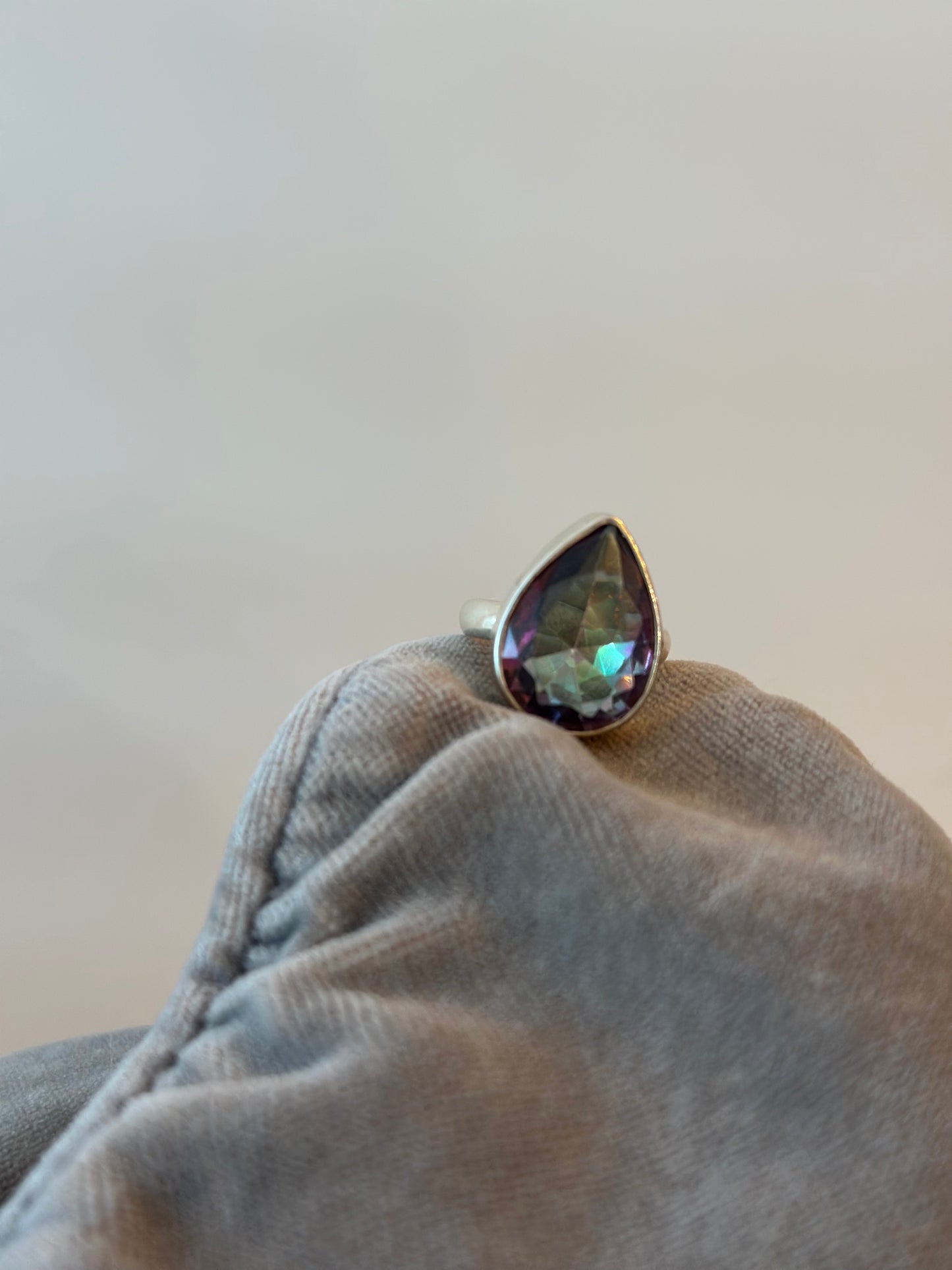 The Mood Mender Ring - Rainbow Topaz