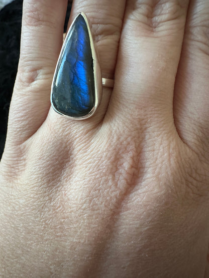 Labradorite Rings