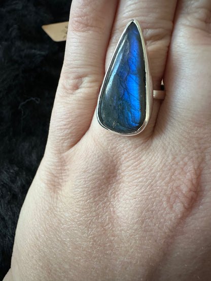 Labradorite Rings