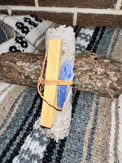 Gemstone Smudging Bundles