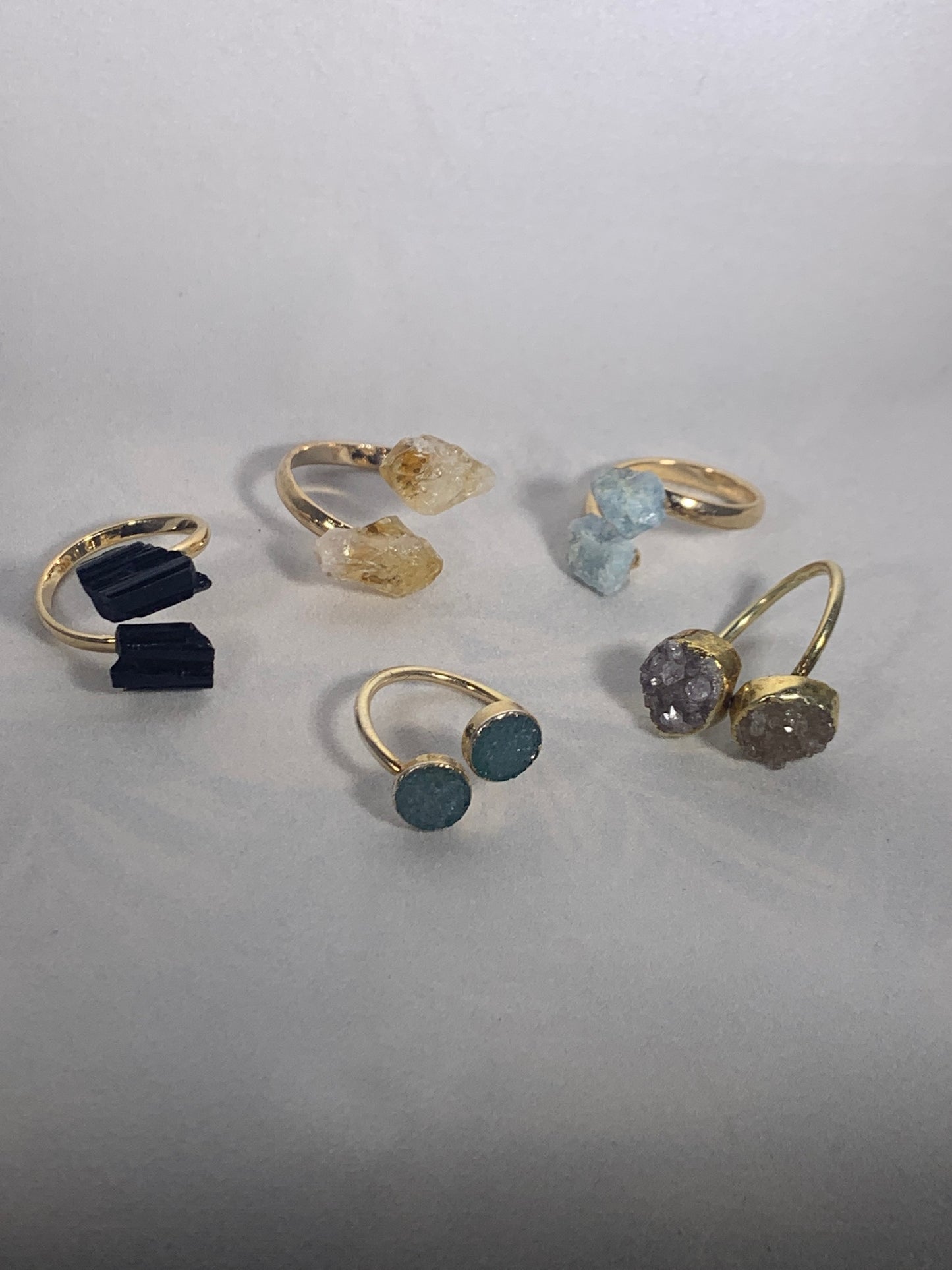 Double Stone Wrap Ring