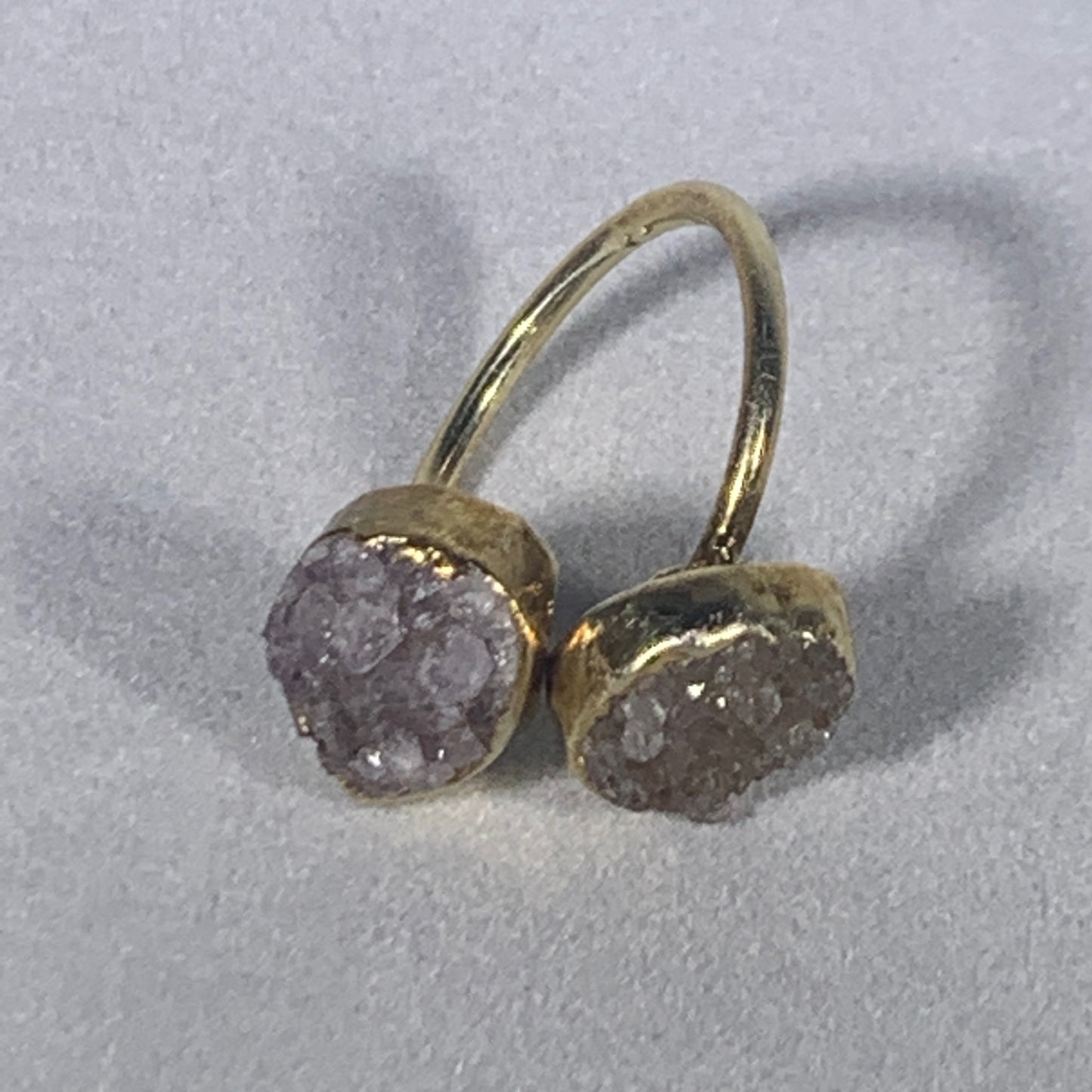 Double Stone Wrap Ring